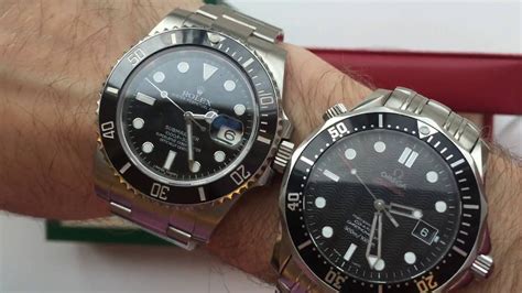 rolex submariner vs omega seamaster ceramic